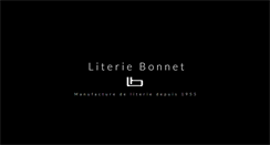 Desktop Screenshot of literie-bonnet.com